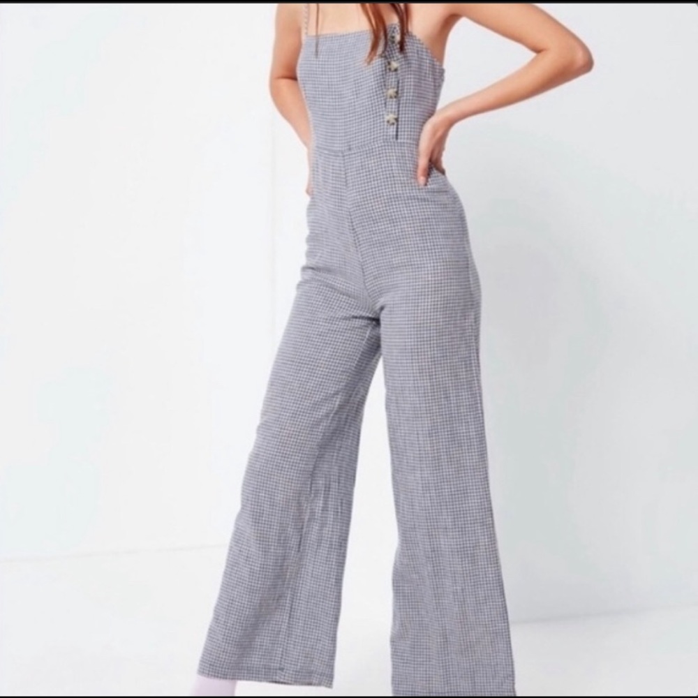 Urban Outfitters Gingham jumpsuit